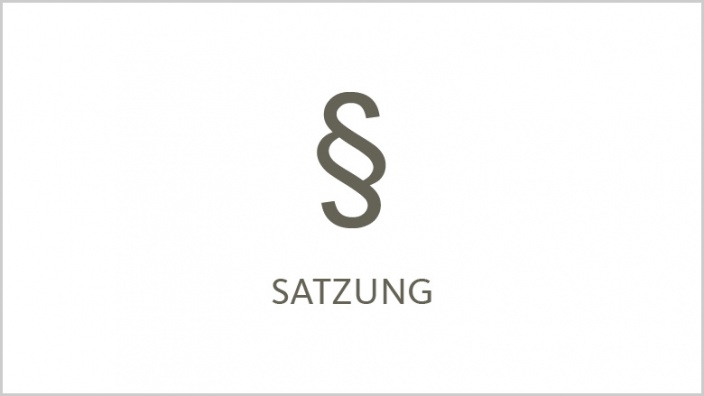 Satzung 